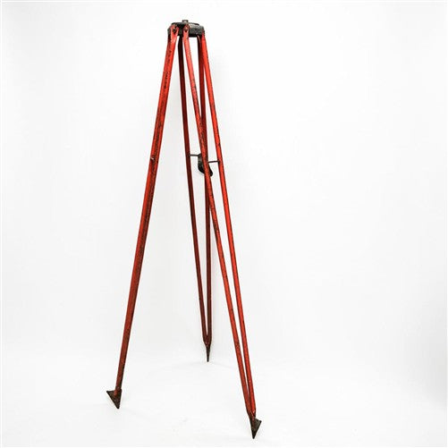 David White Metal Tripod, Vintage D White Meridian Model 8090 Transit Mount