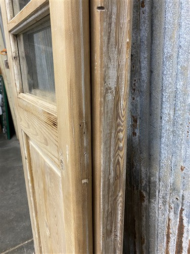 Antique French Double Doors (40x82.75) 5 Pane Glass, European Reclaimed G199