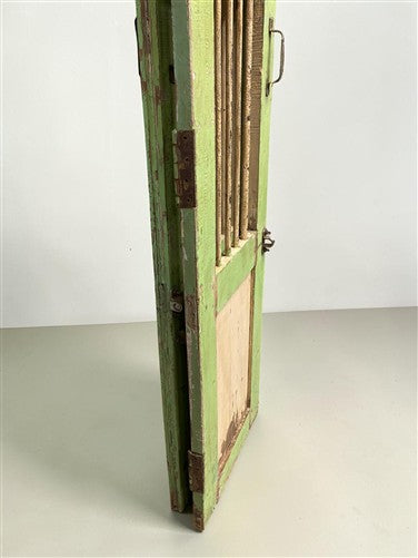 Indian Wooden Garden Gate Vintage Reclaimed Teak Door Architectural Salvage A123