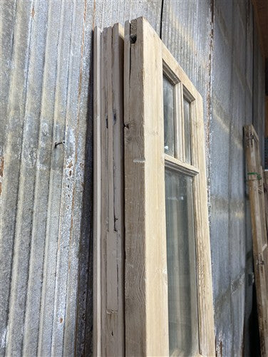 Antique French Double Doors (36.75x86) 5 Pane Glass, European Reclaimed G208