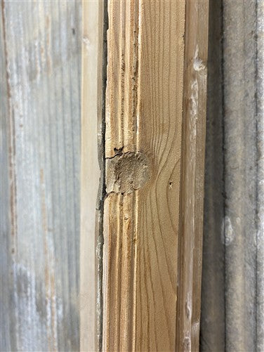 Antique French Double Doors (39x98.75) 1 Pane Glass, European Reclaimed G212