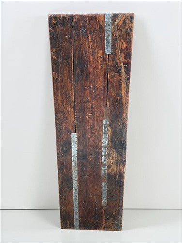 Reclaimed Wood Folding Table (68.5x22) Rustic Wood Dining Kitchen Island B151