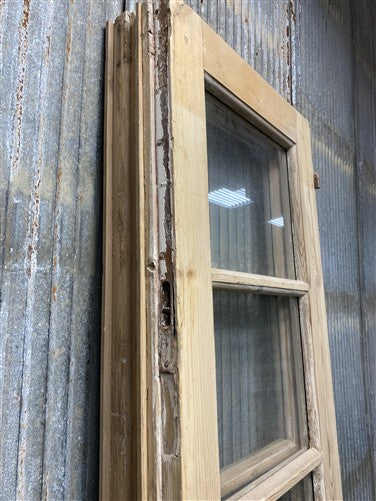 Antique French Double Doors (40x88.5) 3 Pane Glass, European Reclaimed G250