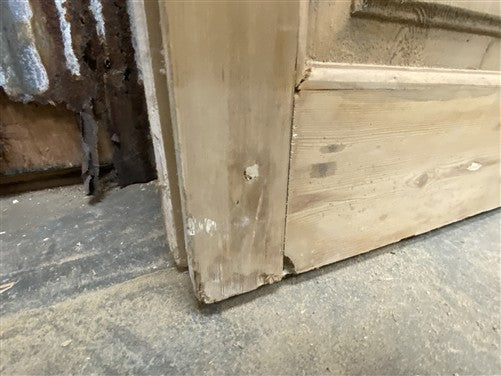 Antique French Double Doors (41.75x83.5) 4 Pane Glass, European Reclaimed G251