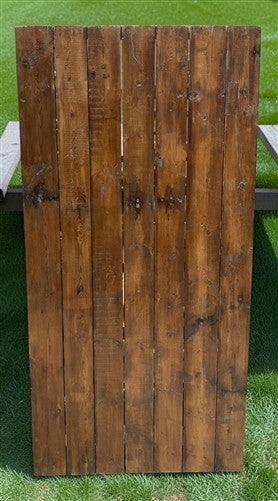 Wood Folding Table (72x36) Reclaimed Wood Farmhouse Dining Table A164