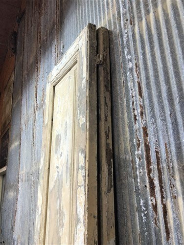 Antique French Double Doors (39.5x96.5) Raised Panel Doors, European Doors A298