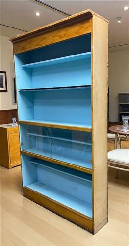 Home & Living > Furniture > Living Room Furniture > Bookshelves - Library Bookcase, Antique Furniture, Vintage Bookshelf,...