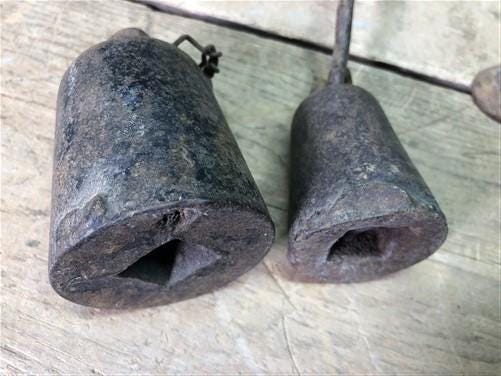 Craft Supplies & Tools > Tools & Equipment > Tool Parts & Accessories - Round Hanging Cast Iron Scale Weights Vintage Fair...