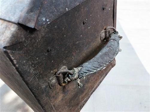 Craft Supplies & Tools > Tools & Equipment > Tool Parts & Accessories - Metal Mechanic Carpenter Tool Box Chest Trunk Tray...