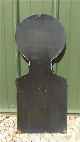 Shell Sealed Pump Sign, Shell Porcelain Metal Advertising, Gas Station Oil E