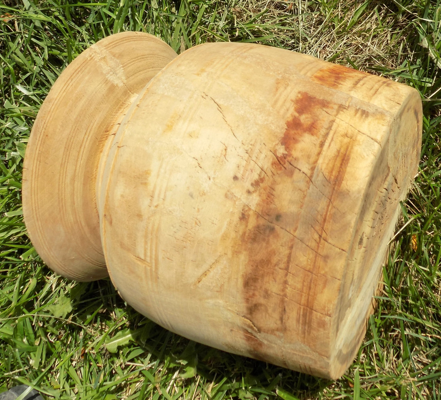 Water jug - Water Jug, Wood Pot, Wood Vase, Rustic Planter, Modern Farmhouse, European S, by The Old Grainery (accent piec...