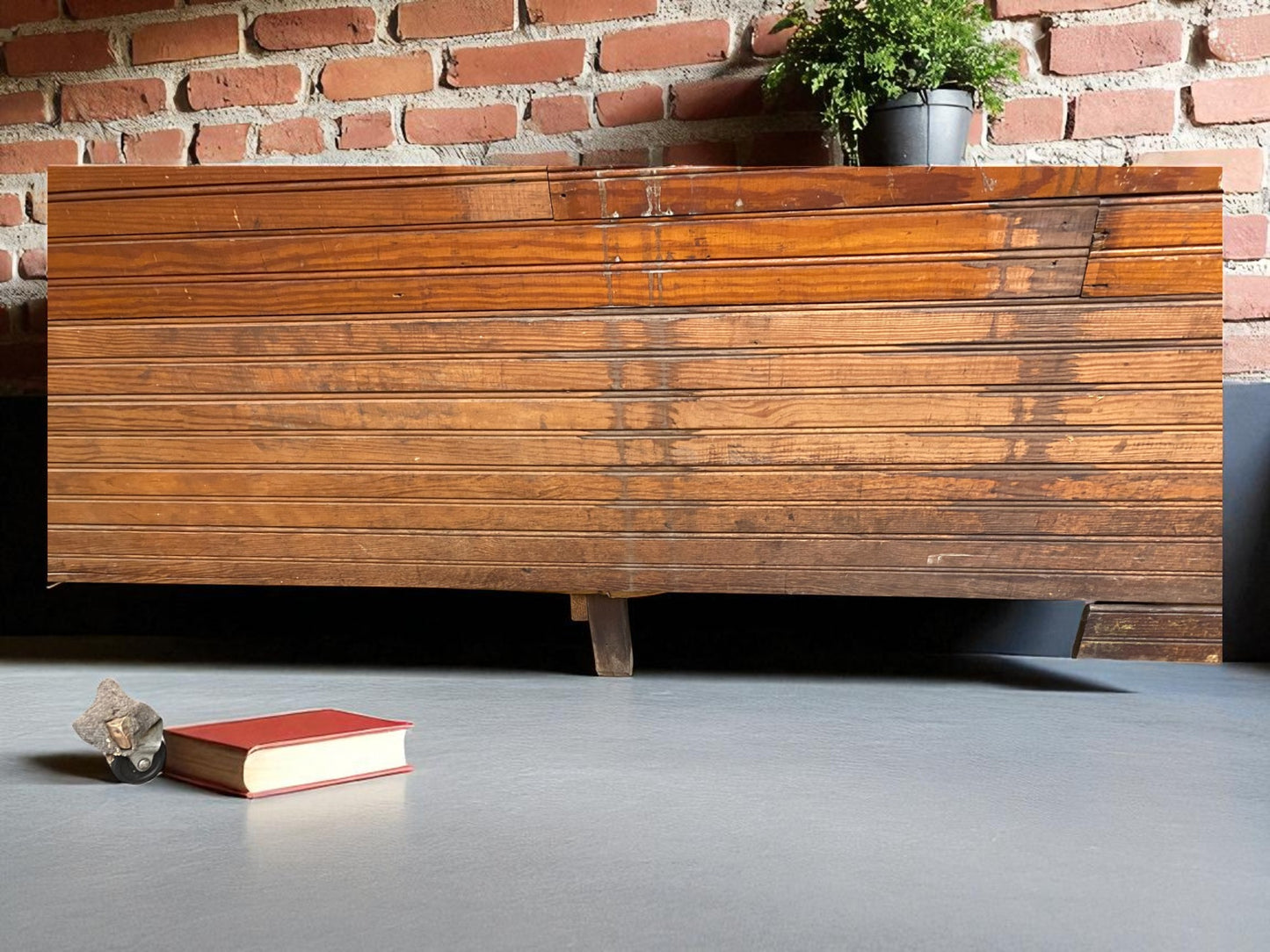 Store Counter - 13' Store Counter Display Case, Vintage Kitchen Counter, Tavern Bar, Mercantile by The Old Grainery (Bar,...