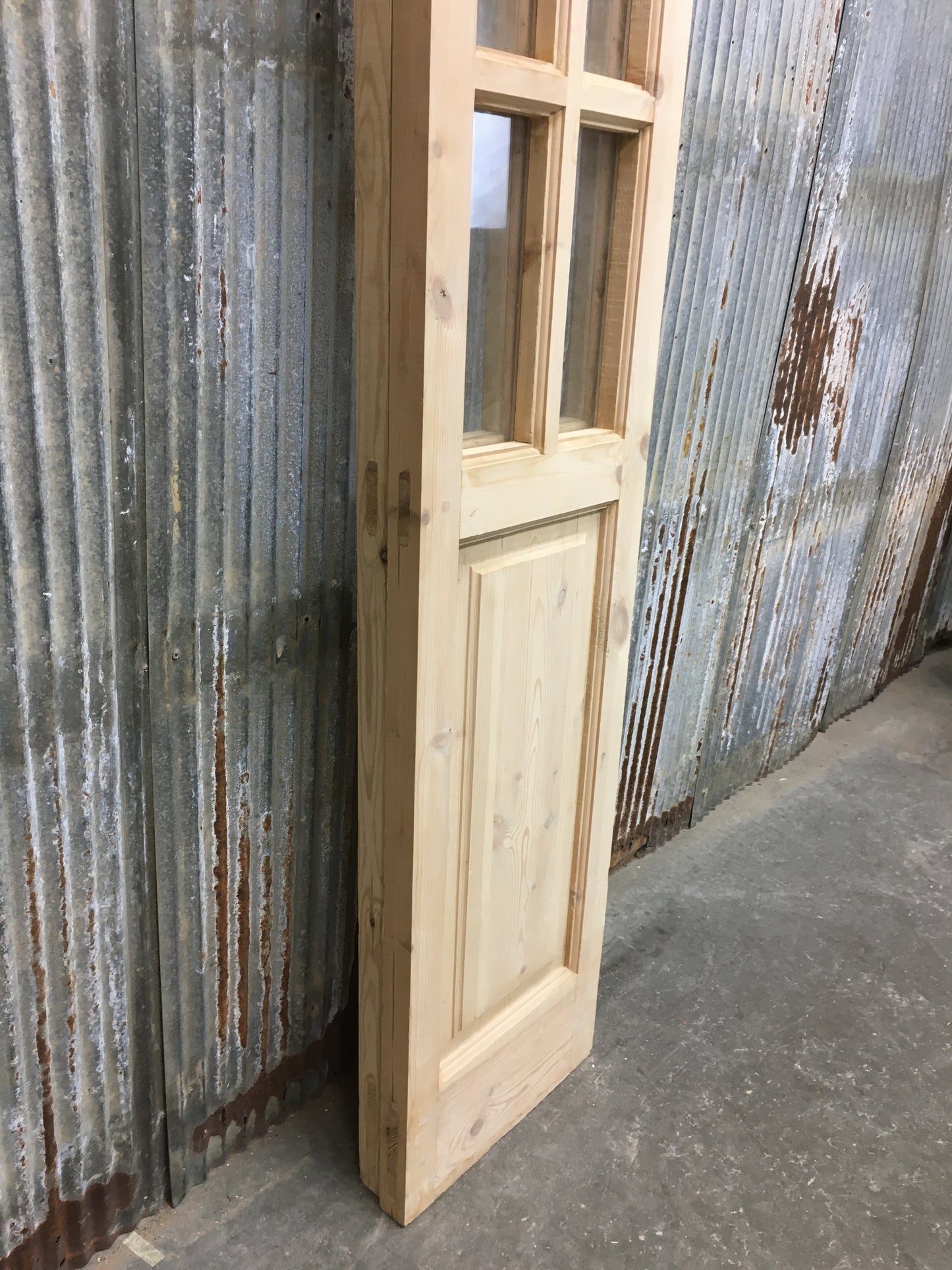 French Double Door (32x96) 8 Pane Glass Door European Styled EM35