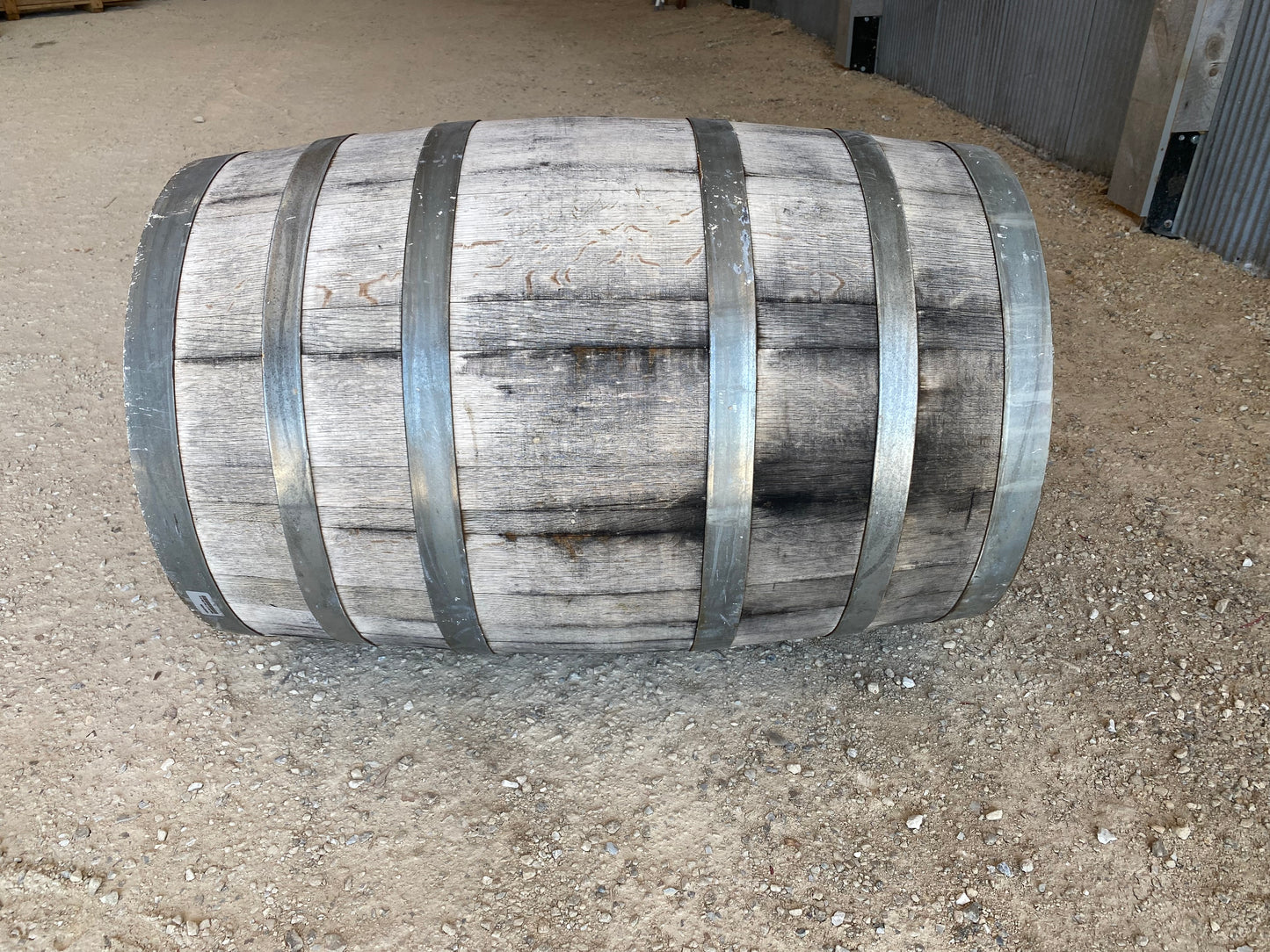 Whiskey Wine Barrel, Vintage Reclaimed Used Wood Barrel, Primitive Rum Keg, I