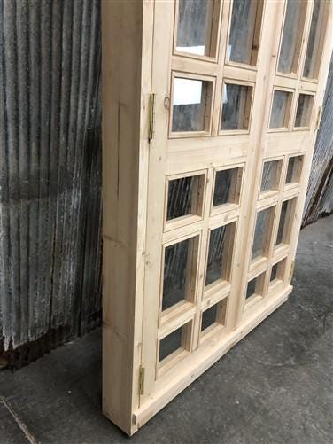 Home & Living > Home Improvement > Doors & Locks > Doors - Arched French Double Door (48x96) 14 Pane Glass Door European S...