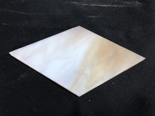 10 Stained Slag Glass Diamond Panes, Reclaimed Church Window Art Glass Pieces C