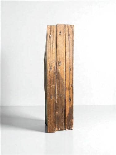 Tri Fold Wood Table Base, Plant Stand, Collapsible Folding Table Stand