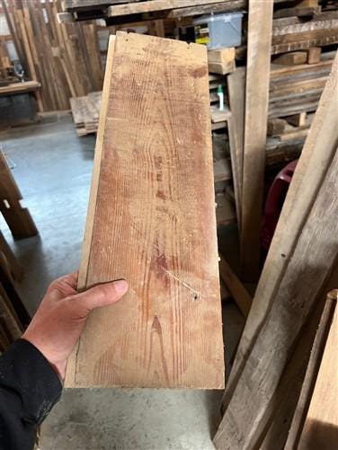 Craft Supplies & Tools > Raw Materials > Wood > Boards & Planks - Reclaimed Pine Shiplap, Barn Wood Board, Smooth Pine Wal...