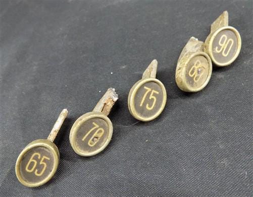 Art & Collectibles > Collectibles > Coins & Money - Lot Cash Register Keys, Vintage Jewelry Necklace Art Craft Supply, Ste...
