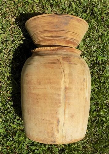 Home & Living > Home Decor > Home Accents - Water Jug, Wood Pot, Wood Vase, Rustic Planter, Modern Farmhouse, European Q b...