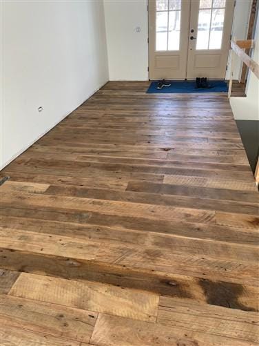Home & Living > Home Improvement > Flooring - Reclaimed Dirty Top Wood Flooring Skip Planed Mixed Species Floor Tongue Gro...