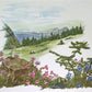 Art & Collectibles > Prints > Lithographs - Maryrose Wampler, Mountain Flowers, Signed Print, 28x22 Wall Art, Plate 30 by...