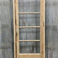 Antique French Single Door (27x91.5) Glass Pane Door with Jamb, Encased Door T28