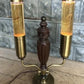 Home & Living > Lighting > Lamps, Shades & Bases > Lamps > Accent Lamps - 1960s Florence Art Astro Lite Double Glitter Lav...