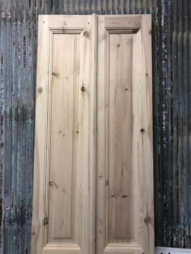 French Double Doors (24x96) Raised Panel Doors, European Styled Doors NM8