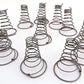 Craft Supplies & Tools > Raw Materials > Metal - 12 Rustic Bed Spring Coils, Tornado Spiral Mattress Coils, French Country...