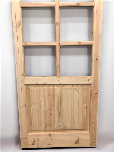 French Single Door (36x96.5) 8 Pane Glass Door European Styled FM21