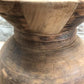 Wood Pot, Round Water Jug, Planter Urn, Flower Frog Display, Farmhouse Box, D