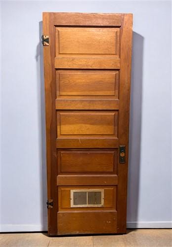 Home & Living > Home Improvement > Doors & Locks > Doors - Vintage American Door (31.5x84) Five Panel Interior Door, Archi...