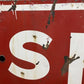 Art & Collectibles > Collectibles > Advertisements - 11' Shirt Laundry Sign, Vintage Tin Sign, Advertising, Laundry, Singl...