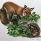 Art & Collectibles > Prints > Lithographs - Richard Timm, Red Fox, Signed Prints, 28x22 Wade Collection, Plate 1 by The Ol...