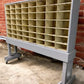 Hardware Store Cabinet, Railroad Post Office Mail Sorter, Bolt Bin, Cubbyhole, A