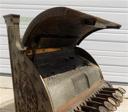 1913 NCR National Cash Register 1321158 Model 313 Vintage Candy