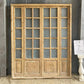 Antique French Double Doors (71x88) Frosted Glass European SideLite Jamb C4