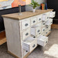 Home & Living > Furniture - 24 Drawer White Apothecary Cabinet Store Cabinet Store Display Pharmacy Cupboard by The Old Gr...