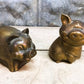 Art & Collectibles > Collectibles > Figurines & Knick Knacks - 2 Piggy Banks, Salesman Sample, Doorstep Toy Coin Money Arc...