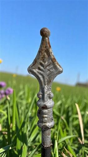 Home & Living > Outdoor & Gardening > Garden Decoration > Yard Art - Wrought Iron Vintage Fence Panel (97x41) Architectura...