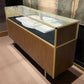 Home & Living > Storage & Organization - Castle Showcase Co Display Case, Vintage Floor Showcase, Retail Store Counter, A...