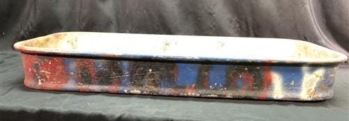 Toys & Games > Toys > Push & Pull Toys > Wagons - Little Red Wagon Bed Only, Wagon Pull Toy Part, Rustic Vintage Radio Fly...