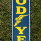 Home & Living > Home Decor > Wall Decor > Wall Hangings > Signs - Good Year Tires Porcelain Metal Sign, Good Year Advertis...