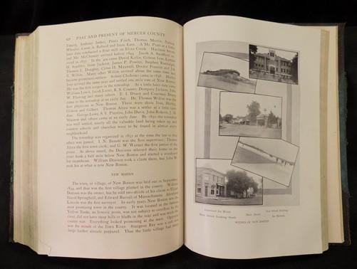 1914 Mercer County Illinois History, Bassett, Indian Affairs, Historical Record