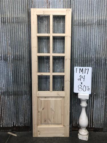 Home & Living > Home Improvement > Doors & Locks > Doors - French Single Door (24x80.5) 8 Pane Glass Door European Styled...