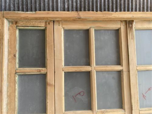 Antique French Double Doors (71x88) Frosted Glass European SideLite Jamb C3