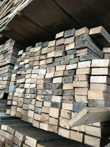 Reclaimed 2 By Oak Barn Wood Boards, Rustic Solid Oak Lumber Planks Custom Order