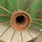 2 Cast Iron Implement Wheels, Wagon Wheel, Tractor Steel Rims, Industrial Age F