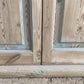 Antique French Double Doors (71x88) Frosted Glass European SideLite Jamb C14